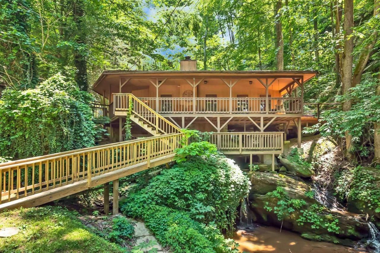 Waterfall Cabin McCookville Eksteriør bilde