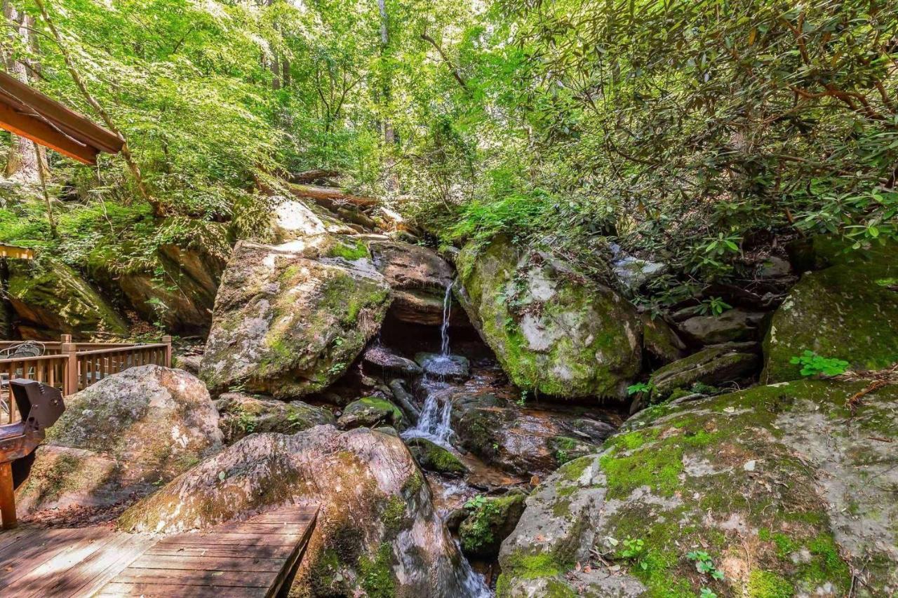 Waterfall Cabin McCookville Eksteriør bilde