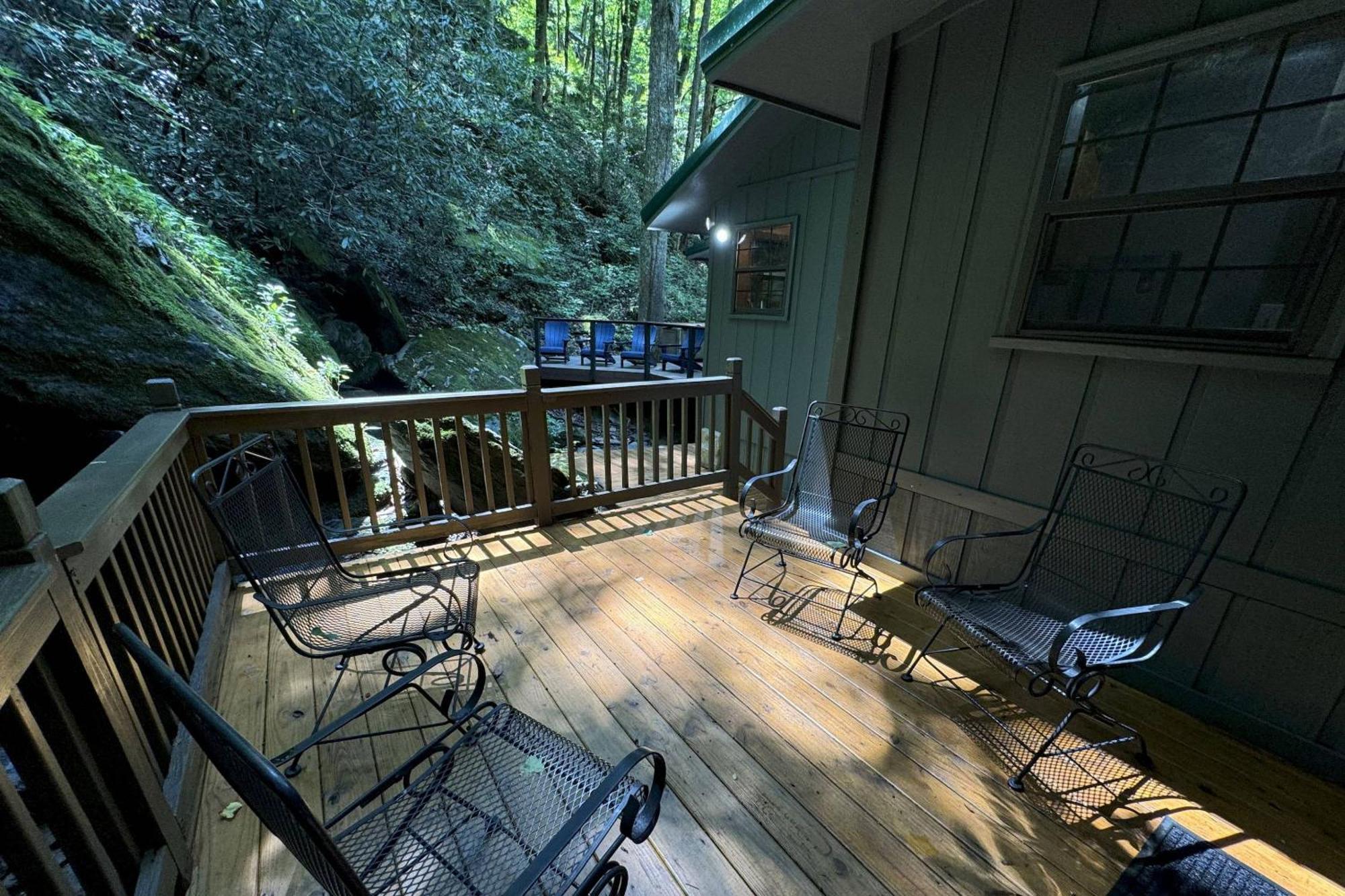Waterfall Cabin McCookville Eksteriør bilde